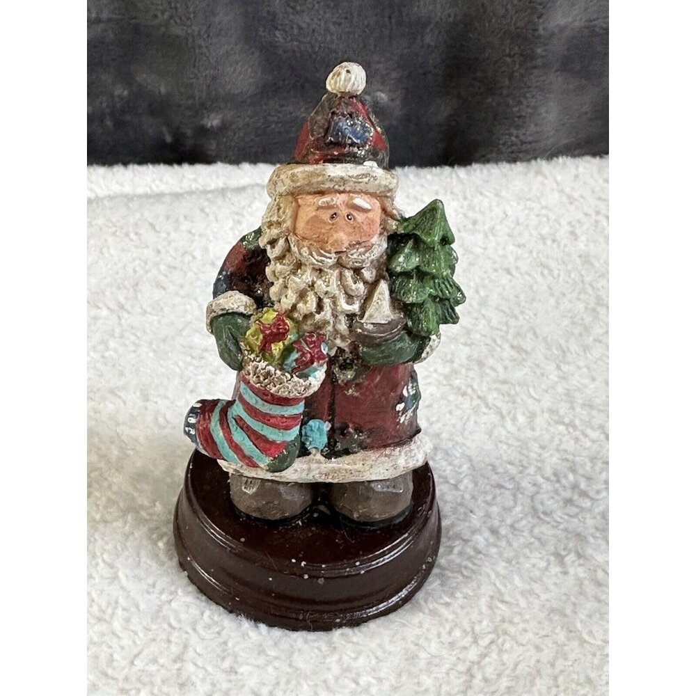 Cedar Creek Collectible Santa Claus 5” Vintage‎ Figurine Christmas Xmas READ